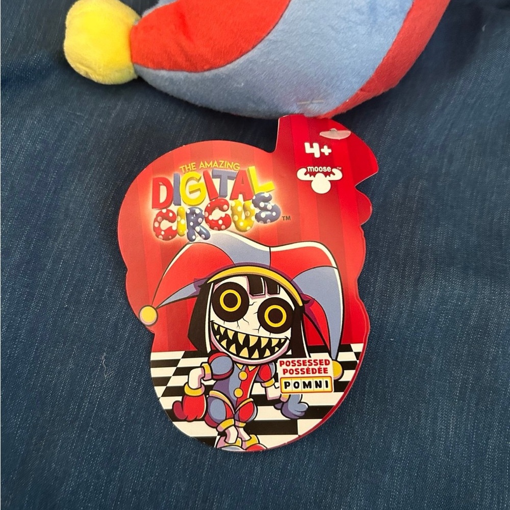 The Amazing Digital Circus Possessed Pomni AND Gummigoo 7” Plush Moose Toys - Picture 3 of 12